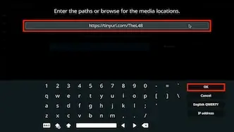 type the name of the repo url