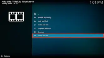 select VIdeo add-ons