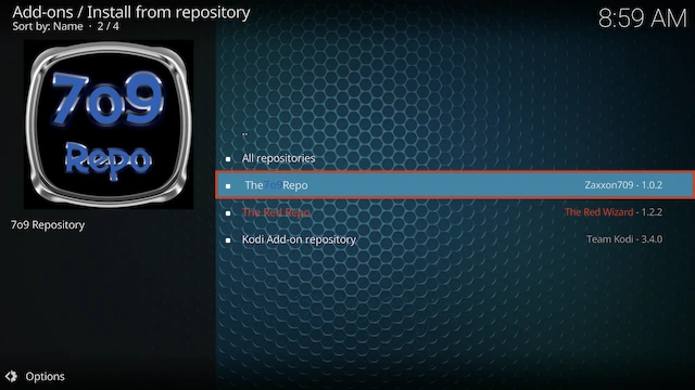 select  Repository