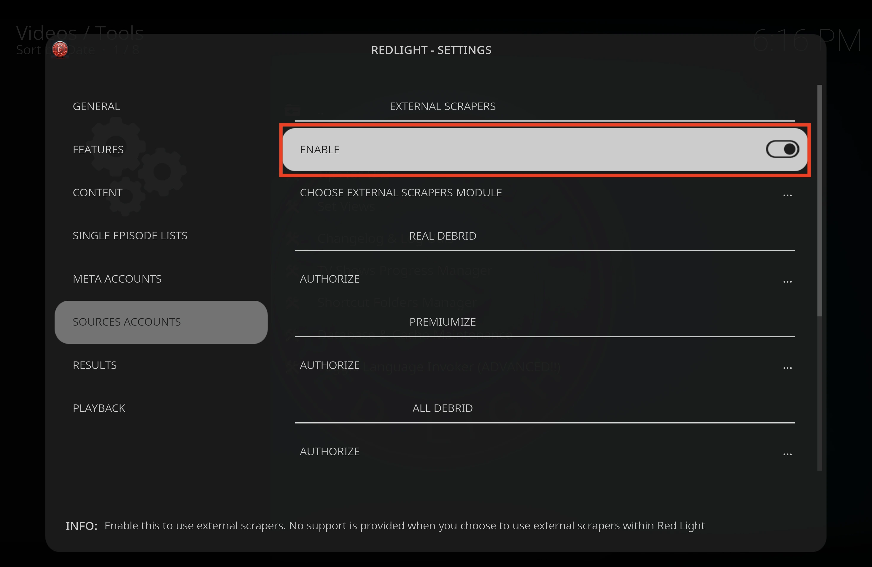 select install