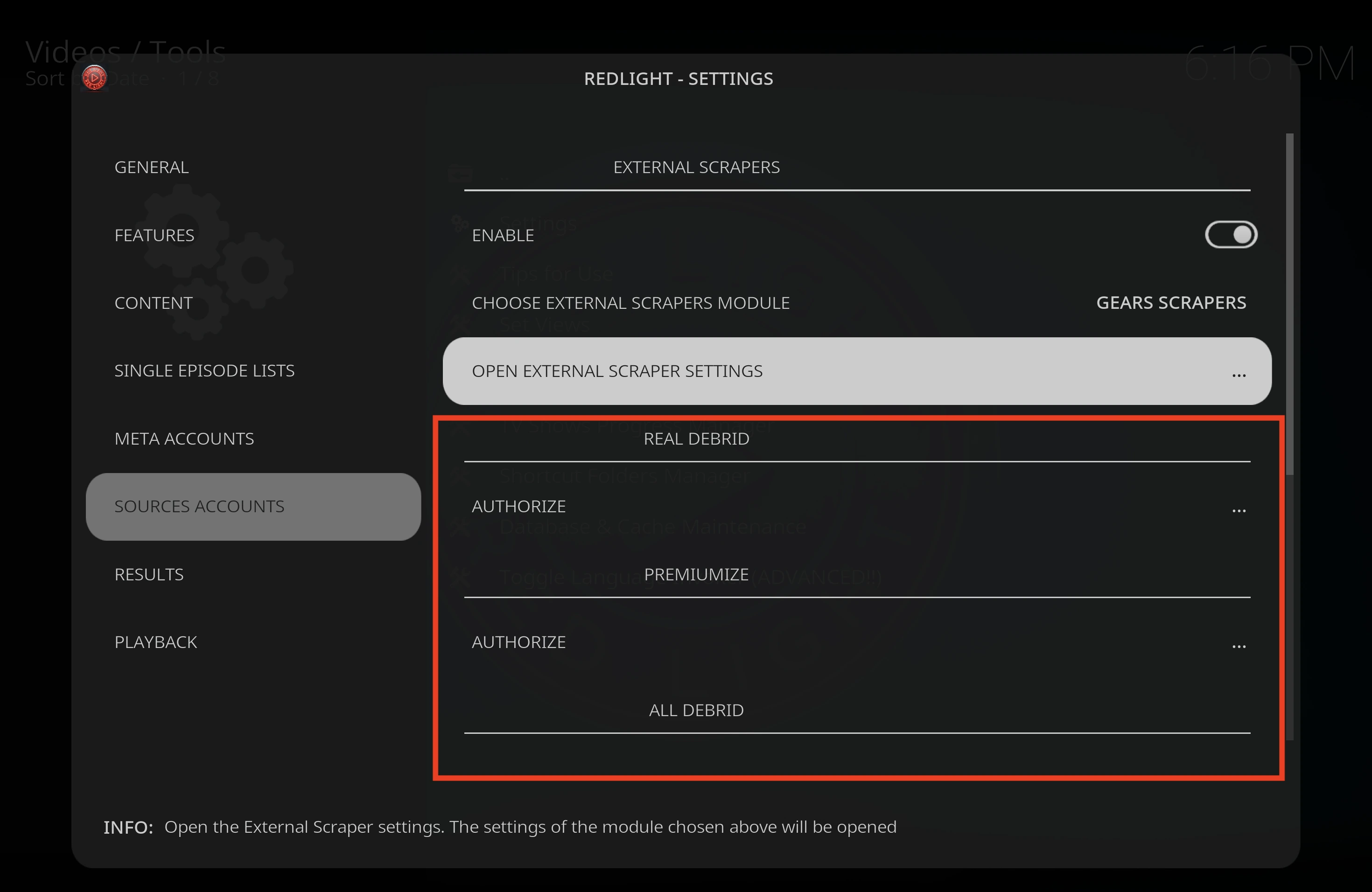 select install