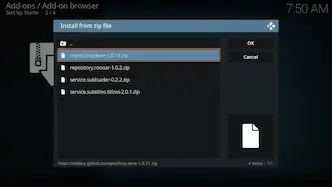 Select the repository you wish to install