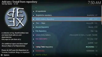 select Repository
