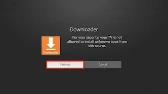 Select install unknown apps