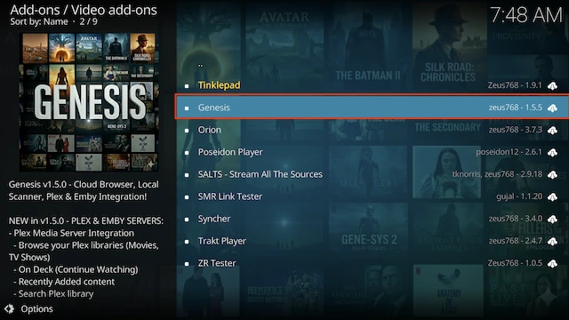 select install