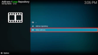 Select Video Add-Ons