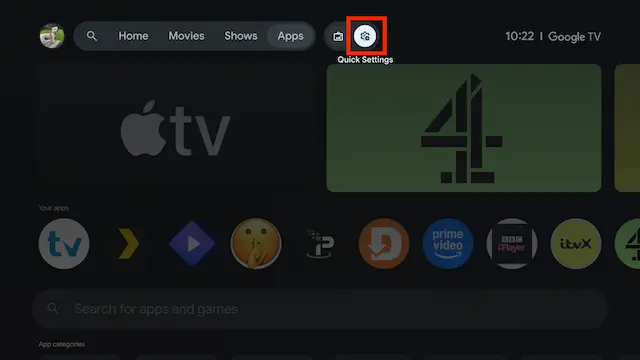 select Settings