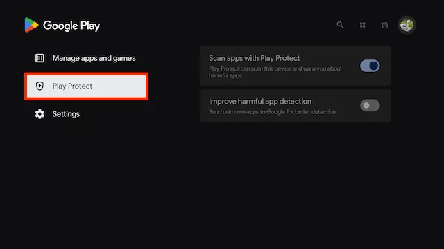 select Play Store