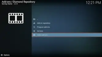 Select Video Add-ons