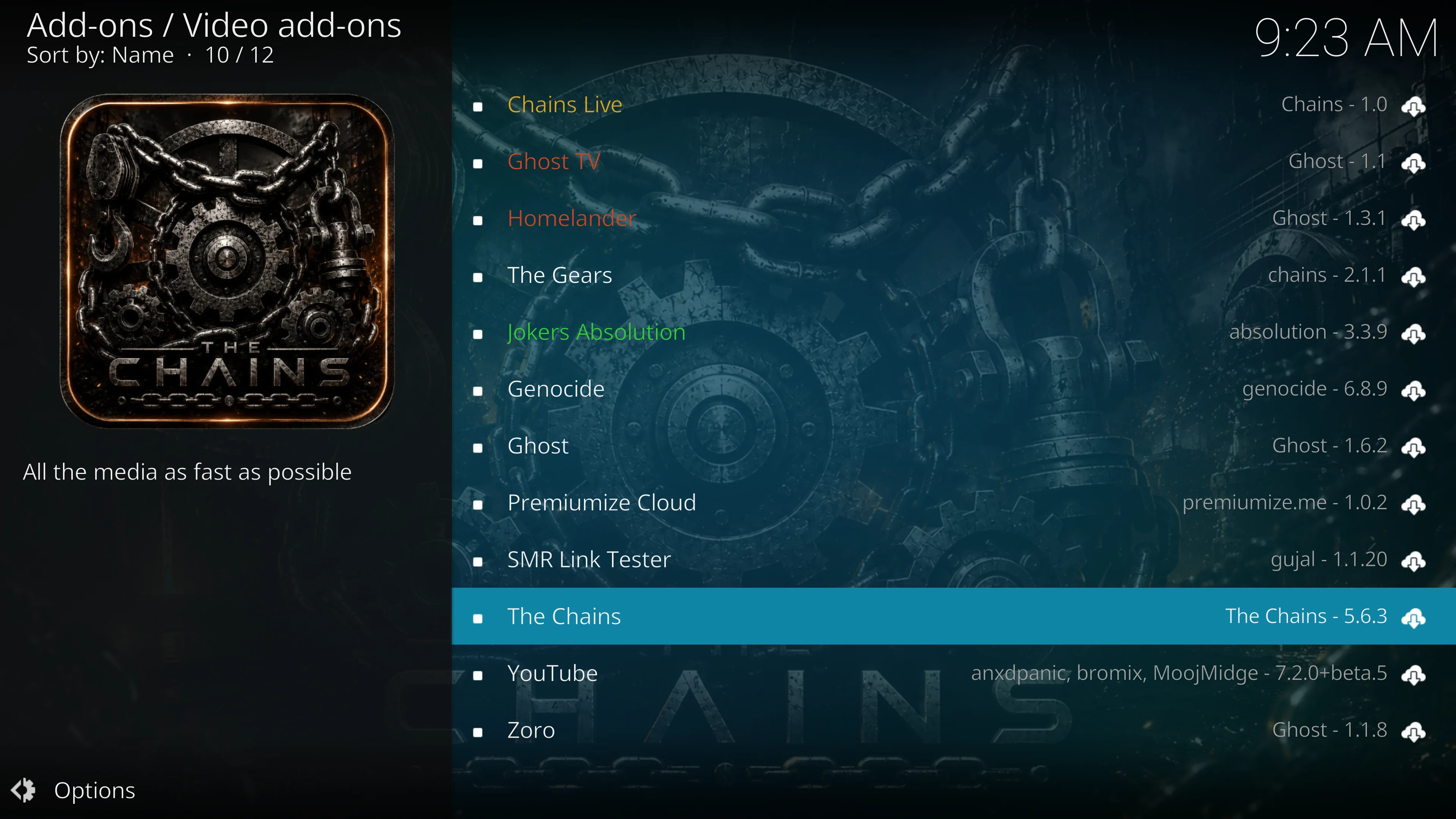 Select The Chains