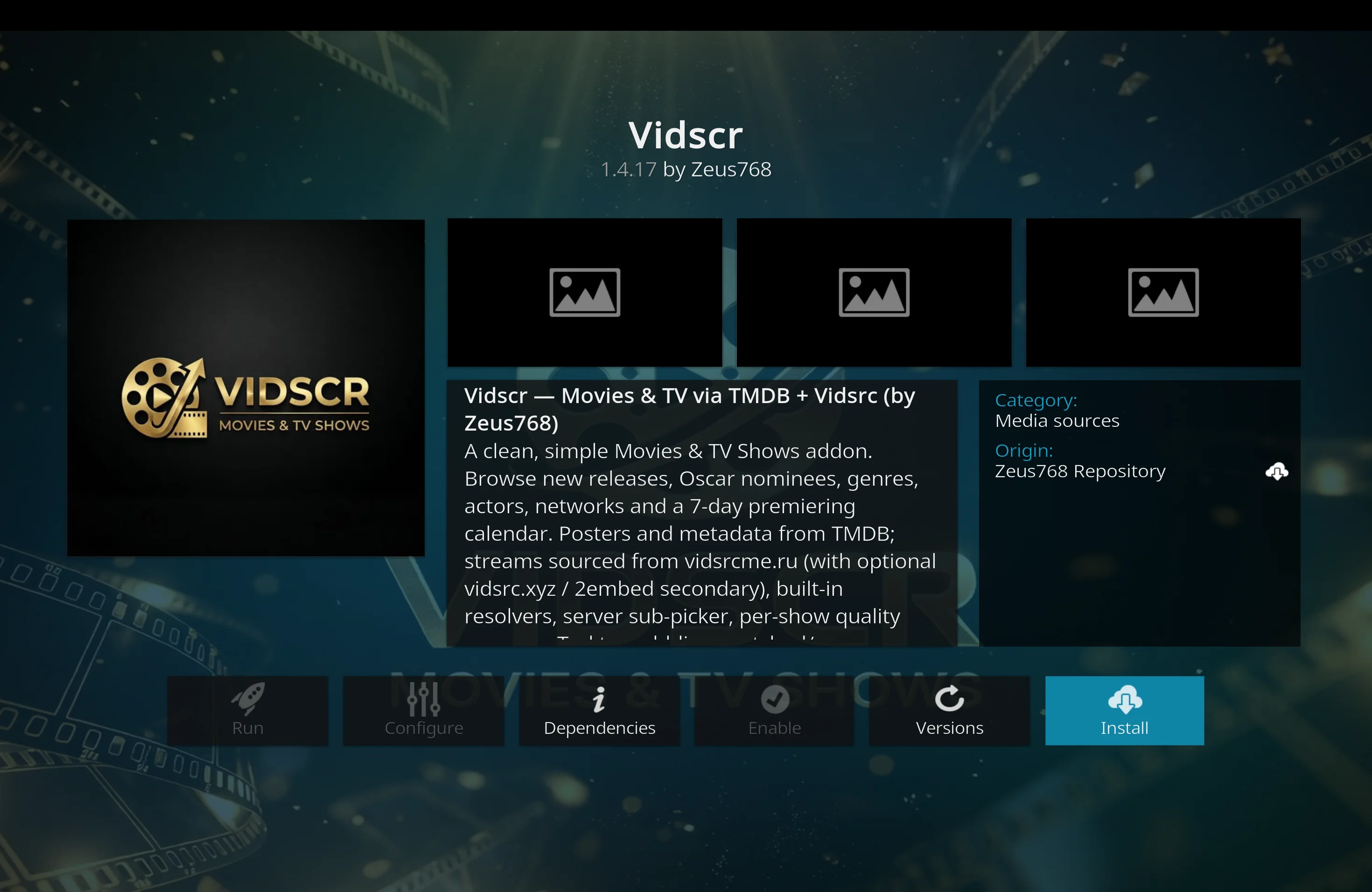 select install